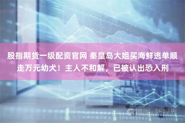 股指期货一级配资官网 秦皇岛大姐买海鲜逃单顺走万元幼犬！主人不和解，已被认出恐入刑